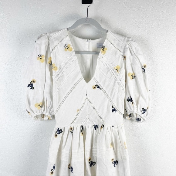 Lug Von Siga Emma Embroidered Mini Dress - Picture 4 of 10